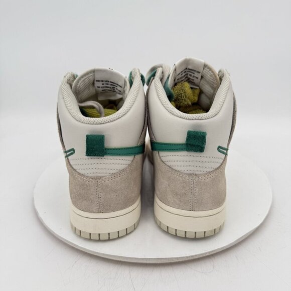 Nike Dunk High Men Size 9.5 DH0960-001 White Sail Green Training Shoes - Picture 8 of 11